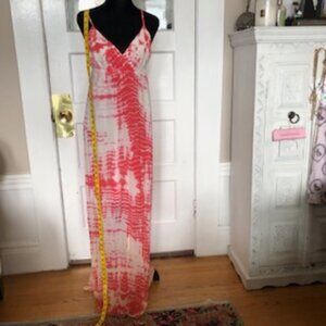 Gypsy 05 Silk Maxi Tie-Dye Dress Size Small